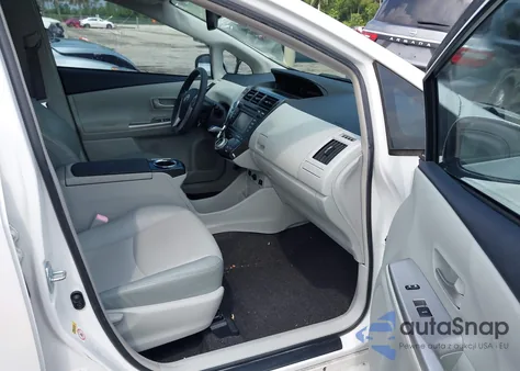 2012 Toyota Prius V Five z USA, uszkodzony, nr VIN JTDZN3EU9C3058519